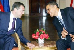 President Obama and President Dmitri Medvedev
