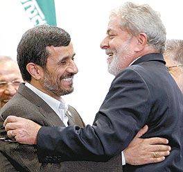 Lula da Silva & Mahmoud Ahmadinejad