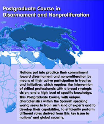 Postgraduate Course of Disarmament and Nonproliferation