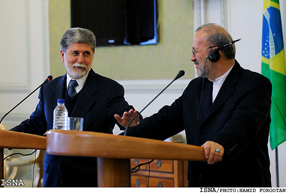 FMs of Brazil and Iran