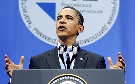 Barack Obama's speech in the New School of Economics, Russia
