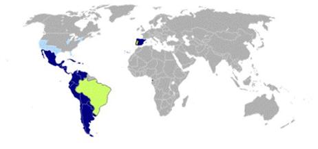 Mundo hispano y portugués parlante
