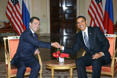 Obama y medvedev